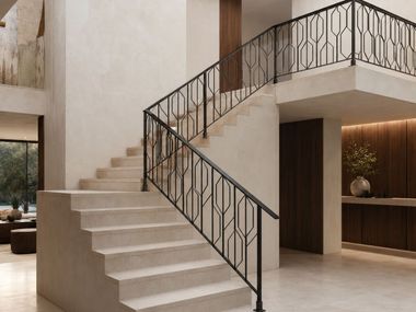 Iron parapet DECO Fermeg