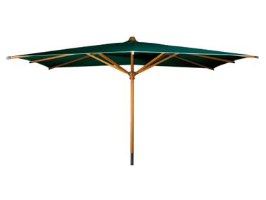 Ombrellone in legno koto e tessuto KOTO BY EXPERTISE VLAEMYNCK Fermob