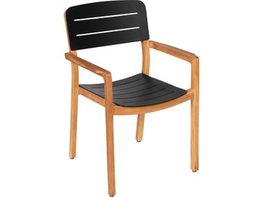 Sedia da giardino in teak con braccioli LODGE BY EXPERTISE VLAEMYNCK Fermob