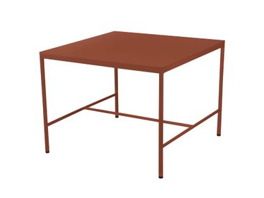 Tavolino da giardino quadrato in alluminio RIVAGE Fermob