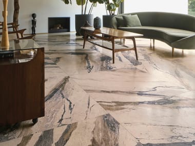 Fiandre, LEXICON - BRECCIA PHOENIX Pavimento/rivestimento rettificato in gres porcellanato effetto marmo