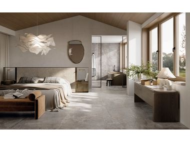 SILVER ROOT MAXIMUM Porcelain stoneware wall/floor tiles with marble ...