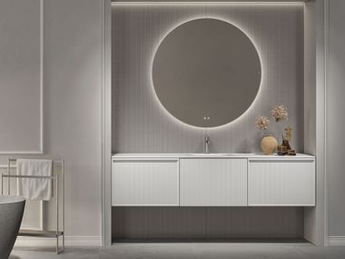 Vanity unit with integrated washbasin CLASSIC MARCO Fiora