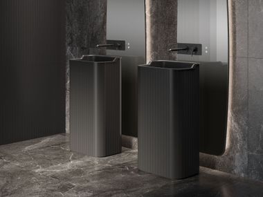 Freestanding Silexpol® washbasin ICON Fiora