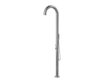 Colonna doccia da terra in acciaio inox 1498029 Fir Italia