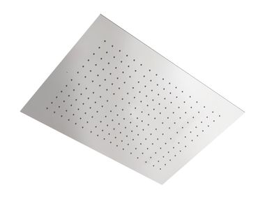 Fir Italia, SHOWERS STEEL - 1672609 Soffione doccia da incasso a soffitto in acciaio inox