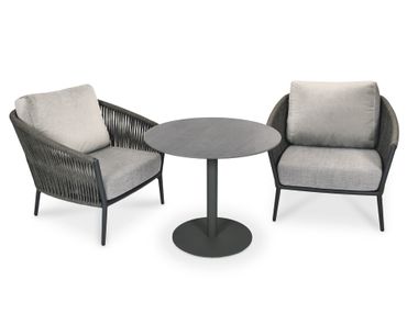 Round side table LUIS Fischer Möbel
