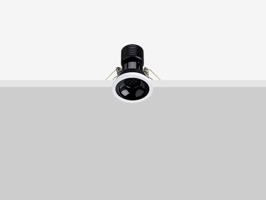 Recessed LED spotlight BLACK 6 Flexalighting
