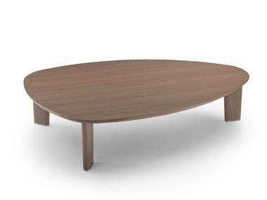 Mesa de centro baixa de madeira ARNOLD Flexform