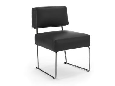 Sedia a slitta con struttura in metallo AVALON Flexform