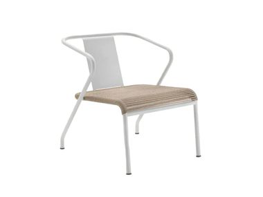 Poltrona da giardino in corda con braccioli CALIPSO CORD Flexform