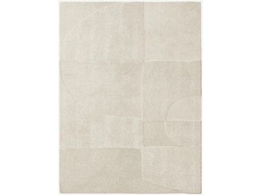 Rectangular wool rug INCA Flexform