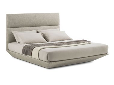 Gepolstertes Doppelbett mit Bettkasten LOUNGESCAPE LIGHT Flexform