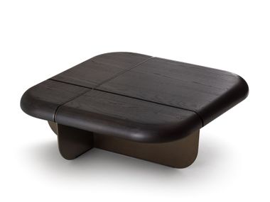 Square solid wood coffee table GEN Flou