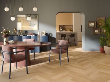 Pavimento in materiale composito con superficie Hypermatt FLOW+ SPINA ITALIANA Flow