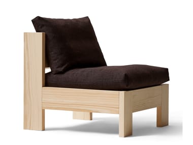 Form & Refine, ICON Poltrona in legno e tessuto