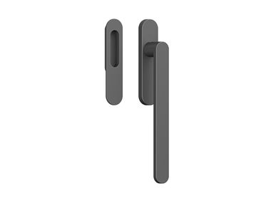 Lift handle for windows on backplate ROUND Forme