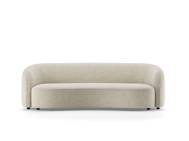 Sofá modular curvo de tela OASIS Former In Italia