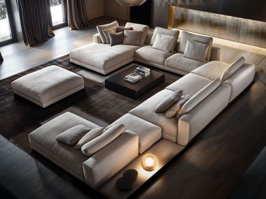 Modular fabric sofa METROPOLITAN FO-116 FORMITALIA