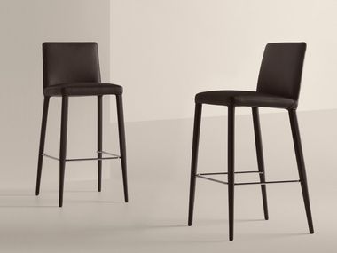 Upholstered high stool BELLA B / C Frag