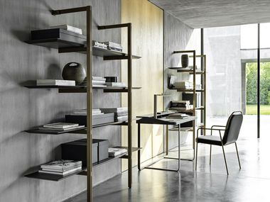 Open metal bookcase MORGANS Frag