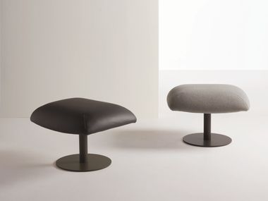 Square upholstered footstool OCEAN Frag