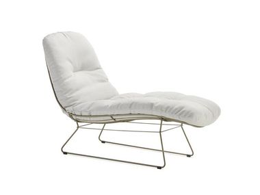 Gartenliege / Chaiselongue aus Stoff LEYASOL SUNLOUNGER Freifrau