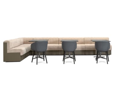 GABER, HONAMI Panca modulare in tessuto