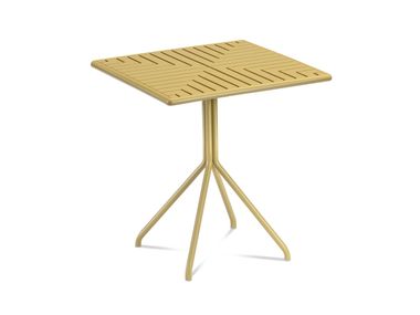 Square technopolymer table LOL POLIWEAVE SQUARE GABER