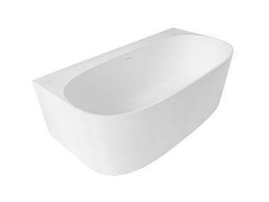 Oval Cristalplant® bathtub SUSI GALASSIA