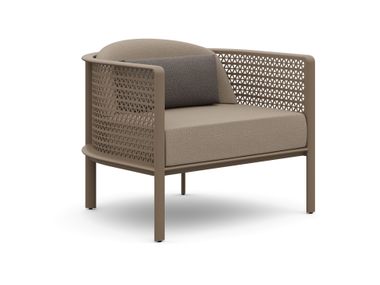 Garden armchair with metal frame ARCO GANDIABLASCO