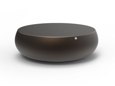 Fiberglass central coffee table ARIEL GANSK