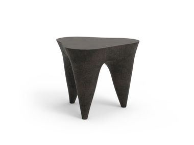 Fiberglass side table IVORY GANSK