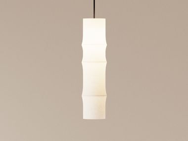 Dimmable LED Polymer pendant lamp BAMBOO GANTRI