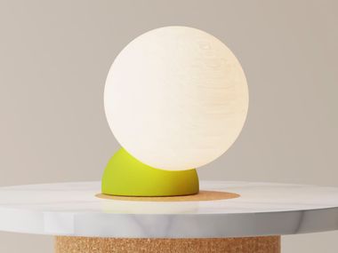 LED Polymer table lamp with dimmer CANTILEVER GANTRI
