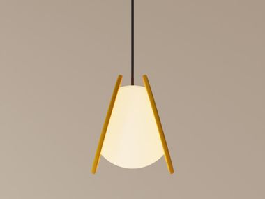 LED dimmable Polymer pendant lamp PENDULUM GANTRI