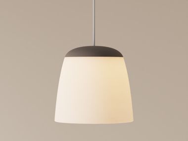 Dimmable LED Polymer pendant lamp SOAVE GANTRI