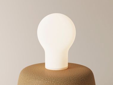 LED Polymer bedside lamp with dimmer SQUISH GANTRI