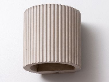 Lampada da parete fatta a mano in cemento [S6] GANTlights