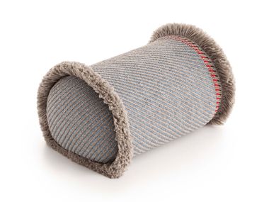 Striped roll outdoor polypropylene cushion GARDEN LAYERS BLUE GAN