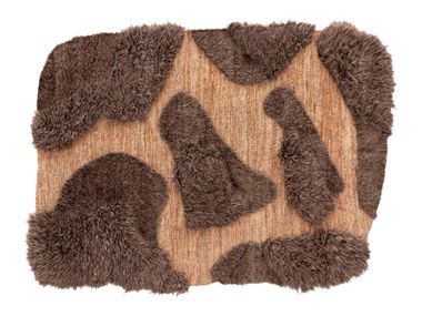 Alfombra rectangular hecha a mano con motivos NEW ORIGINS GAN