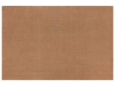 Alfombra rectangular hecha a mano de PET reciclado para exterior SALINE TERRACOTTA GAN