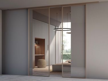 GD DORIGO, MIZU 800-5 Porta scorrevole in alluminio e vetro