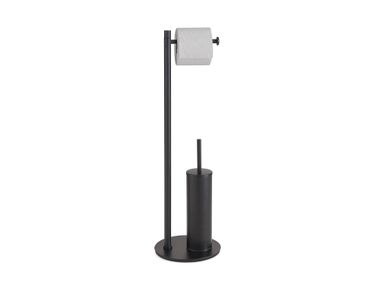 Stainless steel toilet brush / toilet roll holder MIDA GEDY