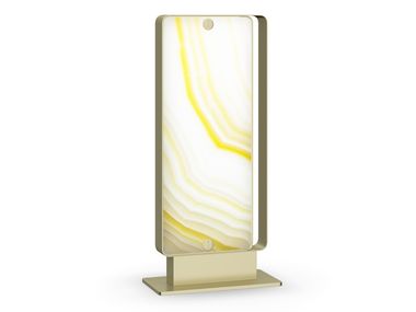 Metal and glass table lamp GEMMA Sicis