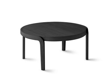 Mesa de centro redonda de madeira maciça GENEA COFFEE TABLE WOODEN TOP Passoni