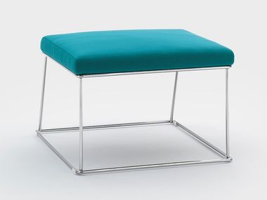 Pouf quadrato in tessuto GEORGE | Pouf Viganò