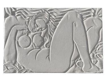 Plaster decorative panel 962 FOLIE DOUCE GESSO