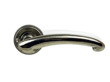 GIARA ART DESIGN-BRONZE, FLORENZA Maniglia in bronzo su rosetta