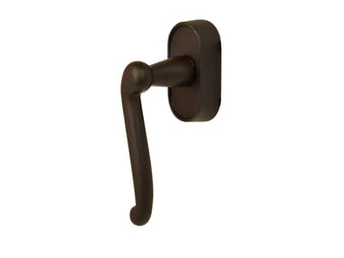 GIARA ART DESIGN-BRONZE, VIRGOLA Maniglia per finestre DK in bronzo